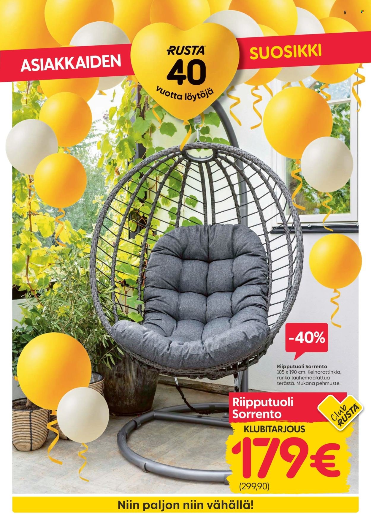 RUSTA tarjoukset - Alkaen MA 13.4.2026