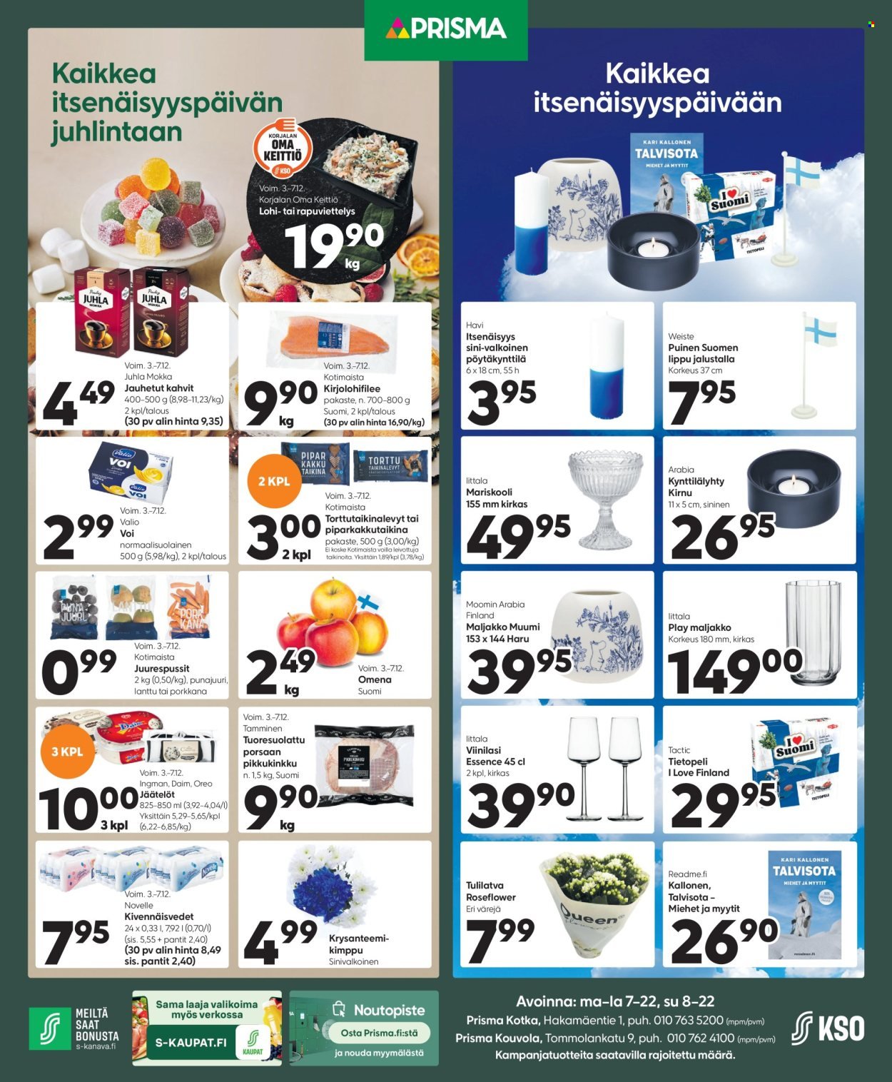 PRISMA tarjoukset - Alkaen KE 3.12.2025