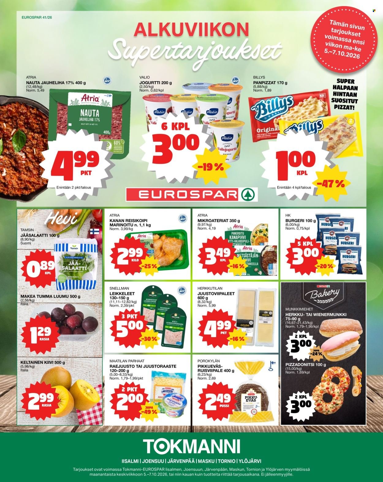 TOKMANNI tarjoukset - EUROSPAR