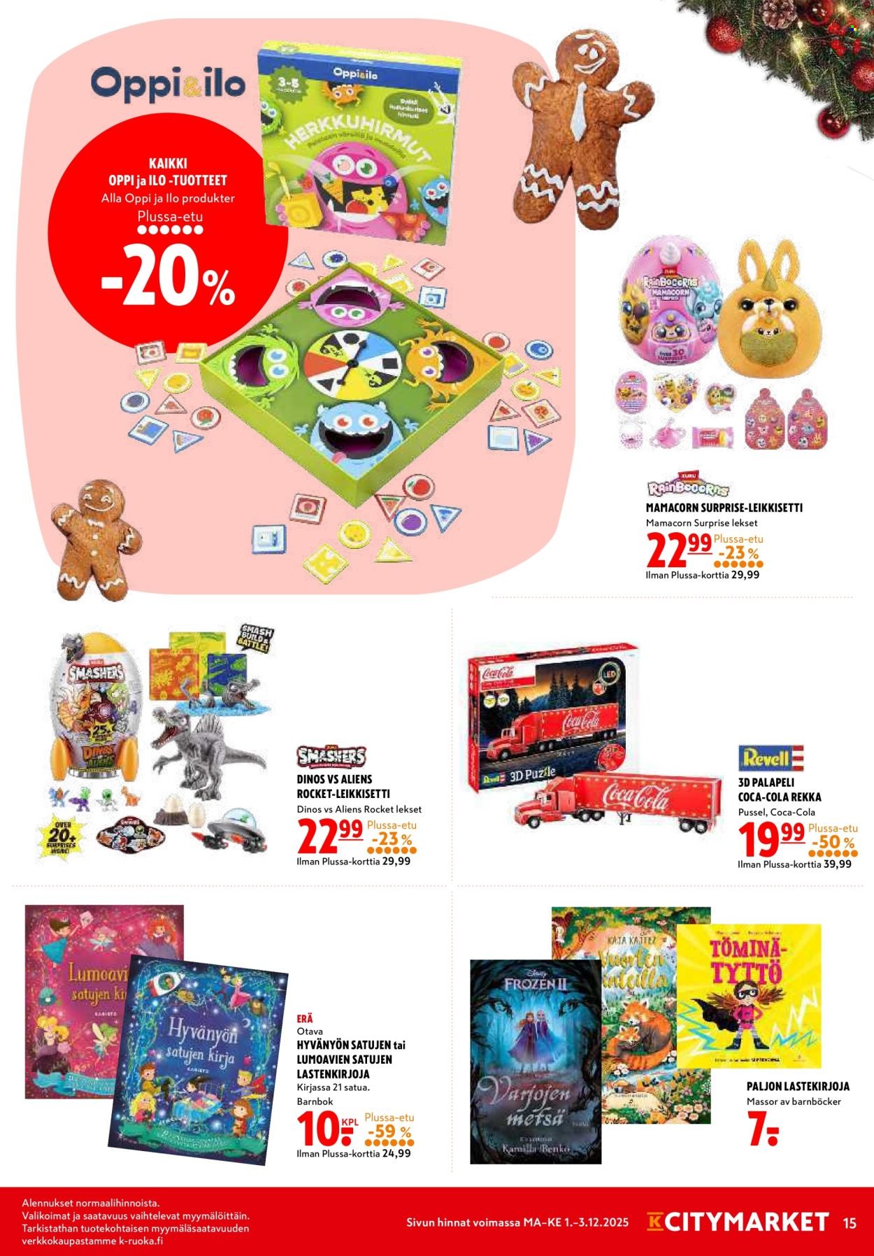 K-CITYMARKET tarjoukset - Alkaen MA 1.12.2025