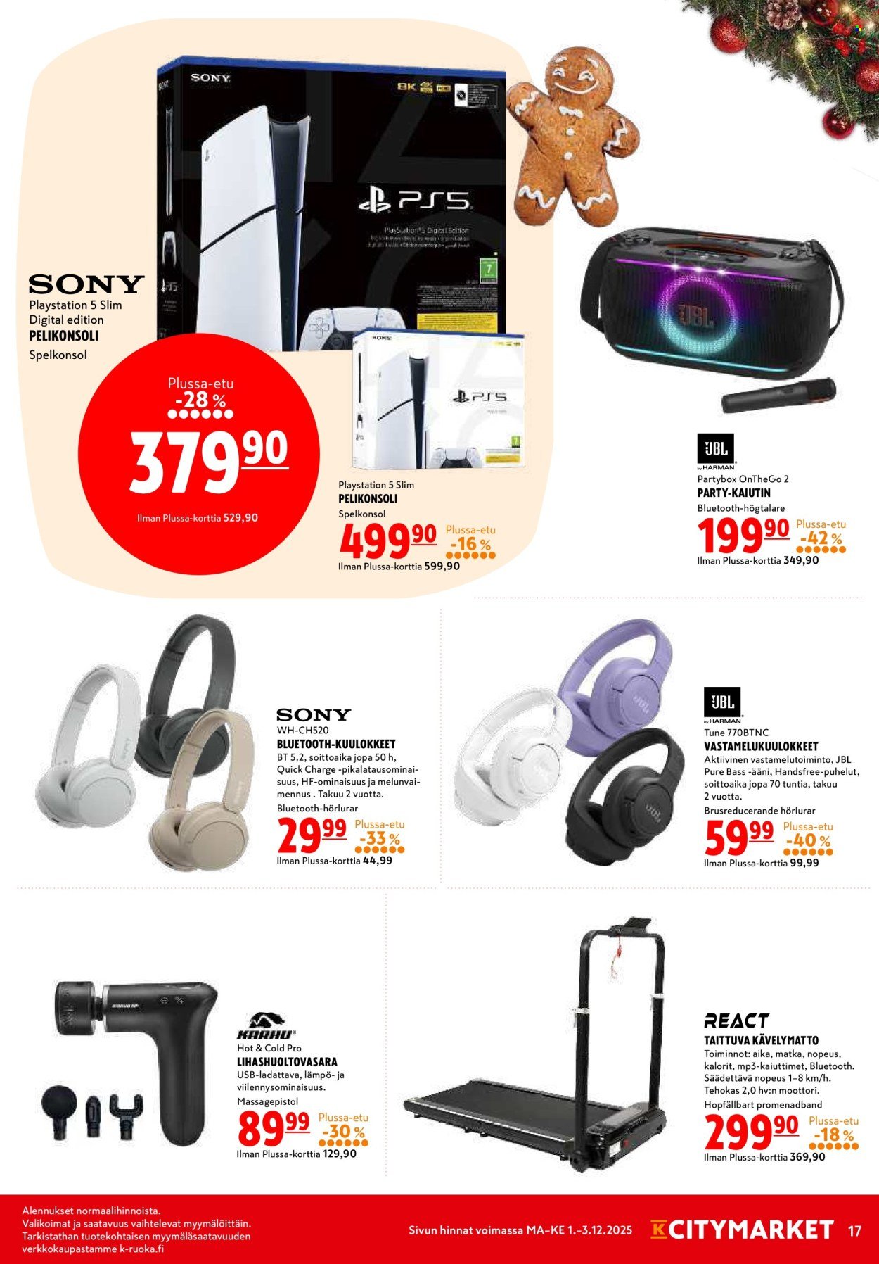 K-CITYMARKET tarjoukset - Alkaen MA 1.12.2025