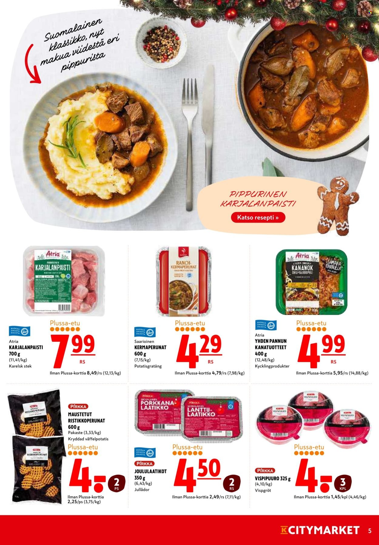 K-CITYMARKET tarjoukset - Alkaen MA 1.12.2025