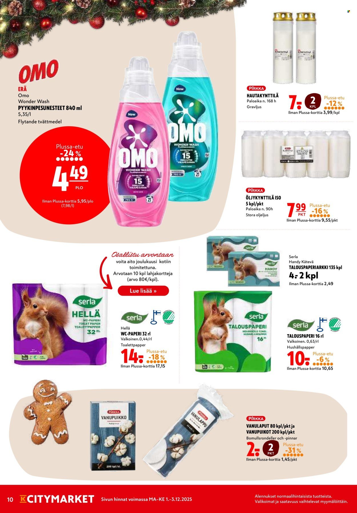 K-CITYMARKET tarjoukset - Alkaen MA 1.12.2025