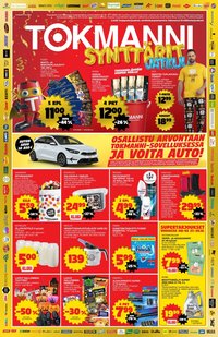 TOKMANNI tarjoukset - Tarjoussanomat (2025-10-27 - 2025-11-02)