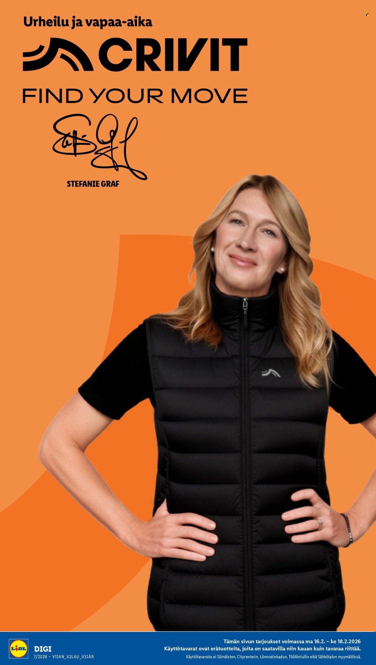 LIDL tarjoukset - CRIVIT – Find your move