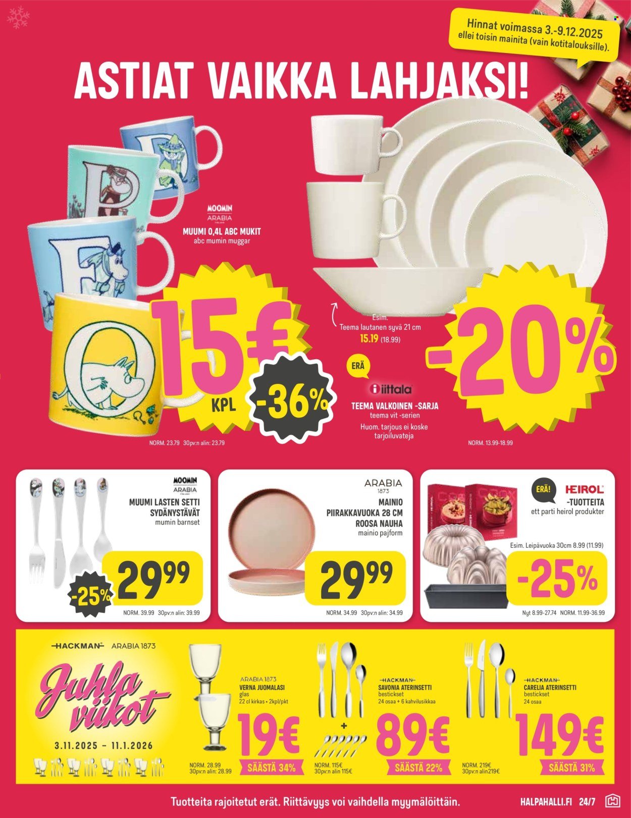 HALPAHALLI tarjoukset - Uusin tarjouslehtemme