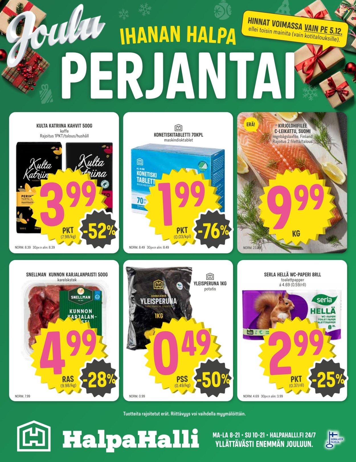 HALPAHALLI tarjoukset - Uusin tarjouslehtemme