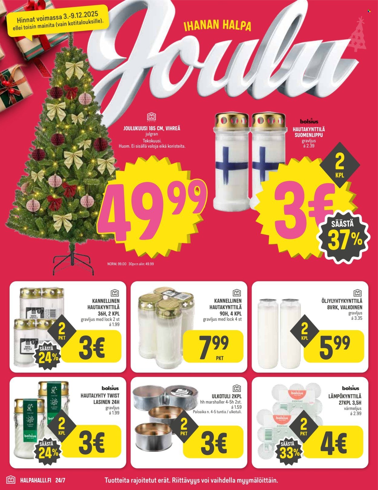 HALPAHALLI tarjoukset - Uusin tarjouslehtemme