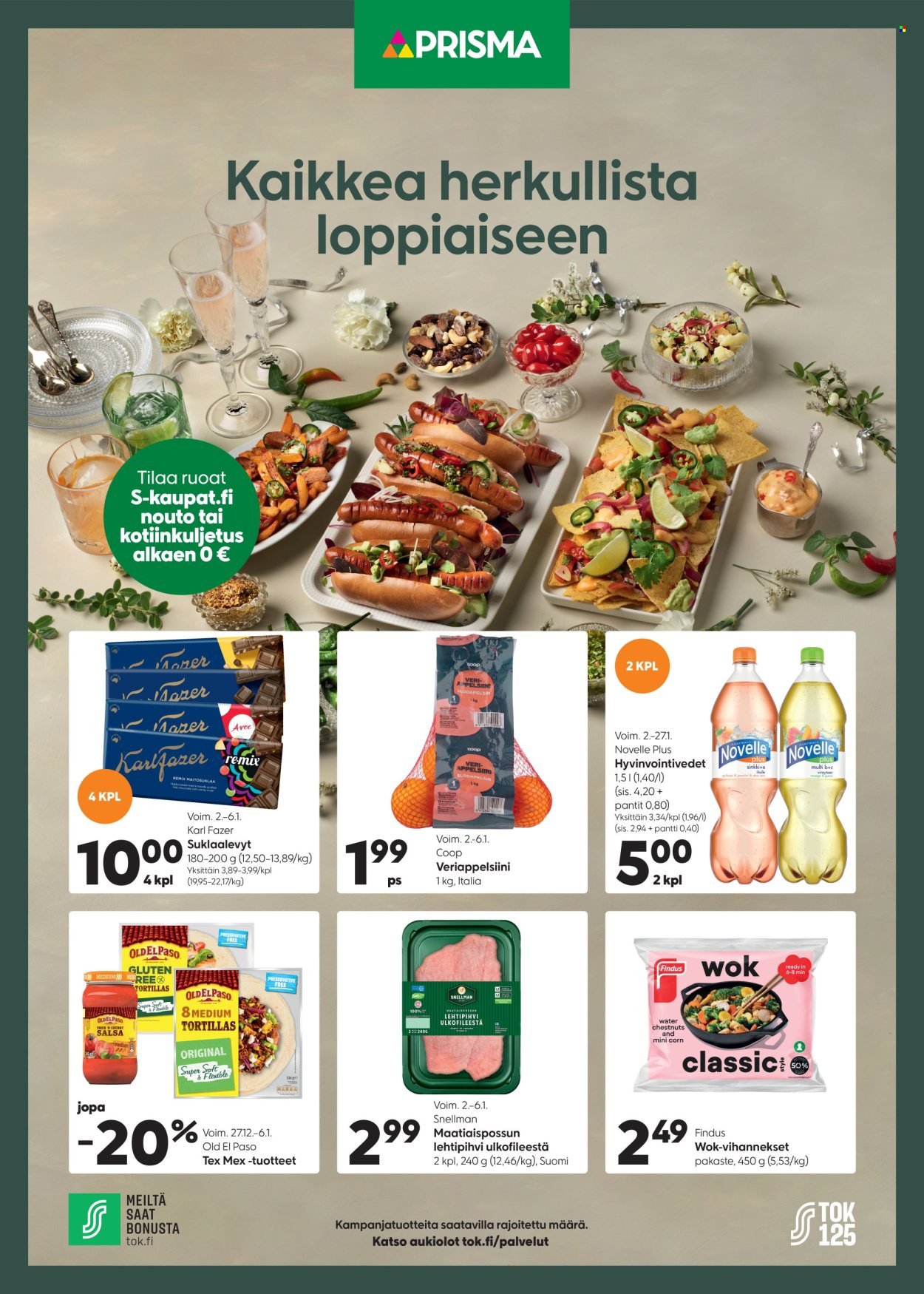 PRISMA tarjoukset - Alkaen PE 2.1.2026