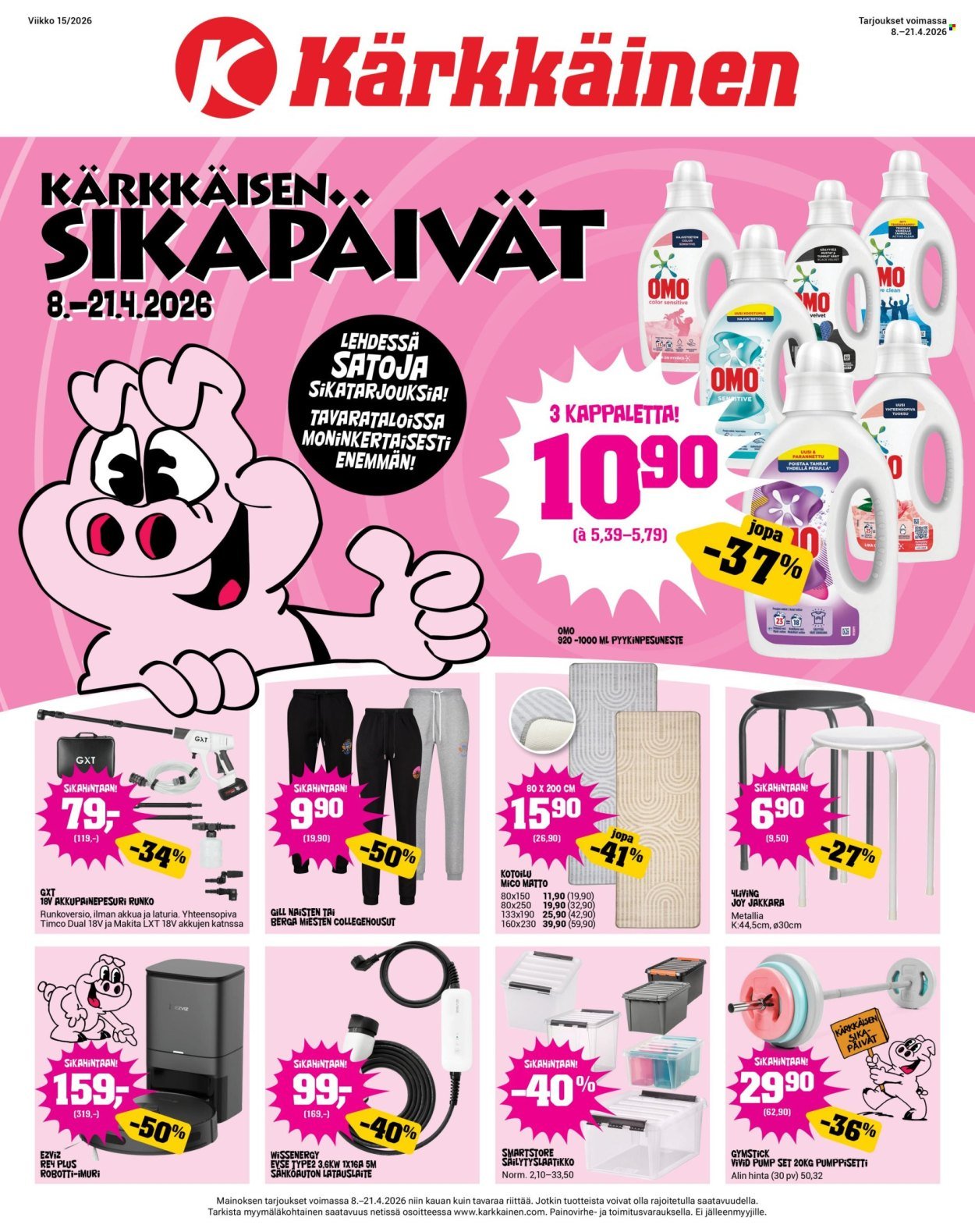 KÄRKKÄINEN tarjoukset - Viikko # 15 Huhtikuu 2026