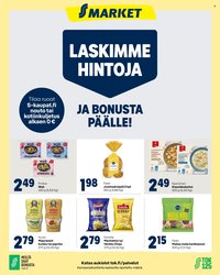 S-MARKET tarjoukset - Laskimme hintoja