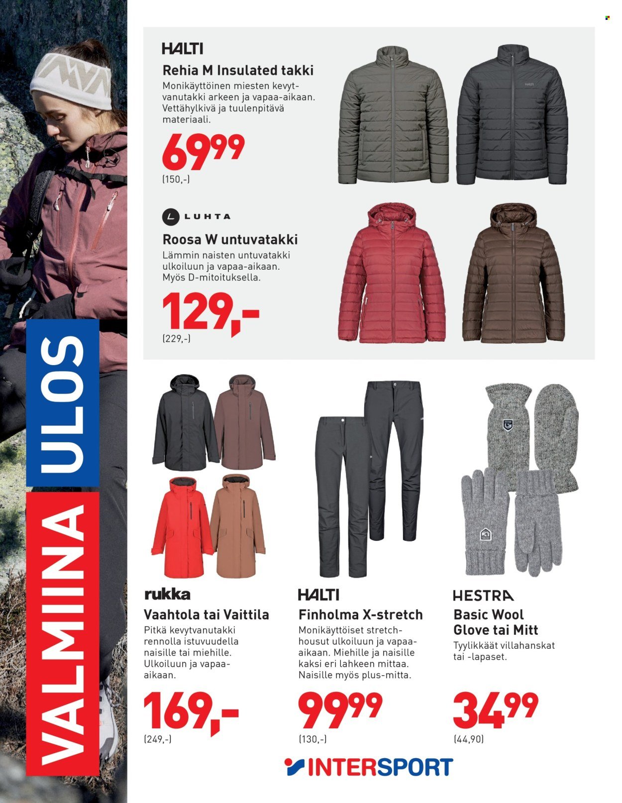 INTERSPORT tarjoukset - Valmiina ulos