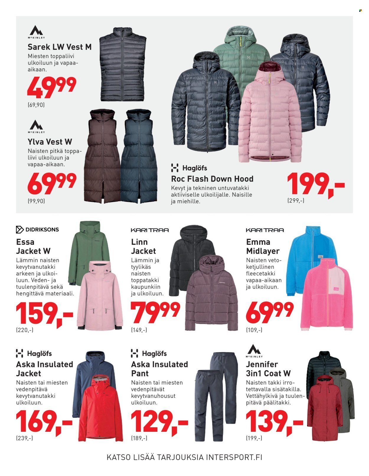 INTERSPORT tarjoukset - Valmiina ulos