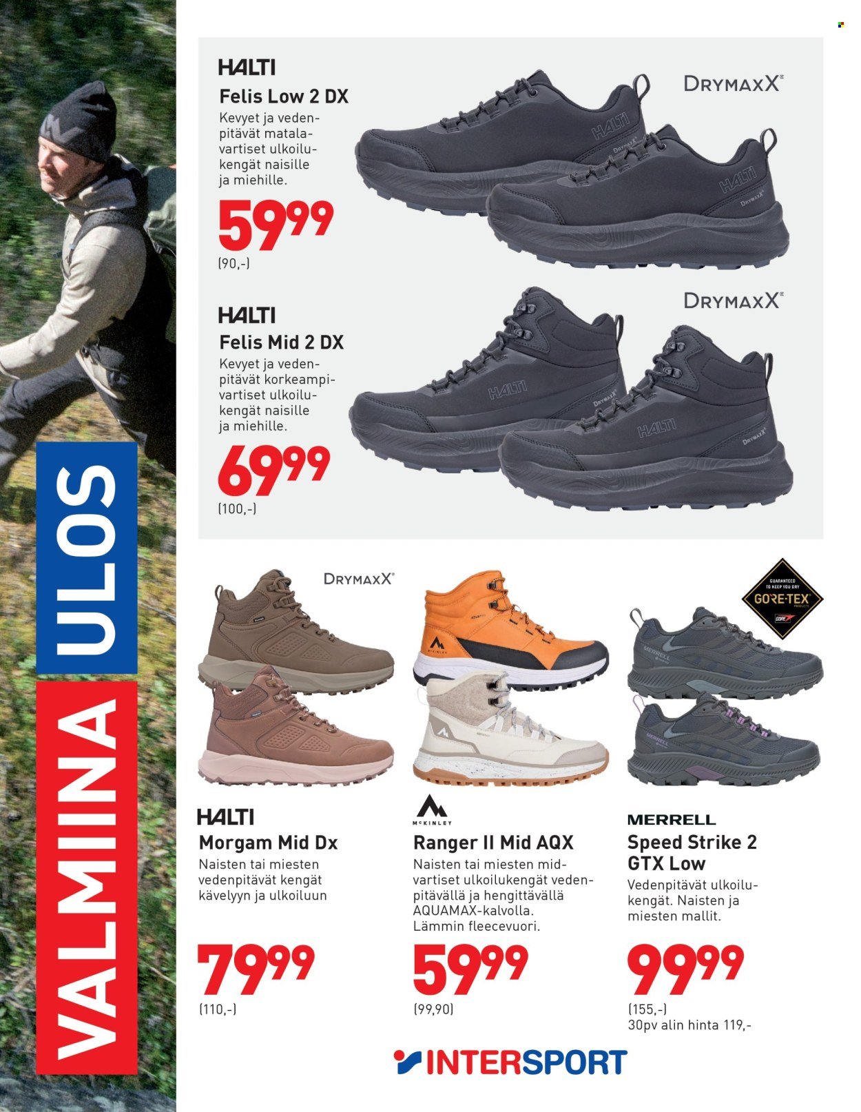 INTERSPORT tarjoukset - Valmiina ulos