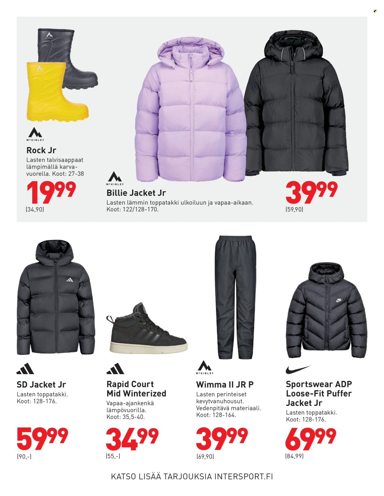 INTERSPORT tarjoukset - Valmiina ulos