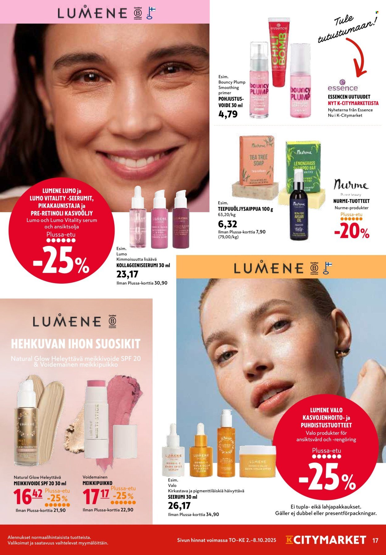 K-CITYMARKET tarjoukset - Alkaen TO 2.10.2025 (2025-10-02 - 2025-10-05)