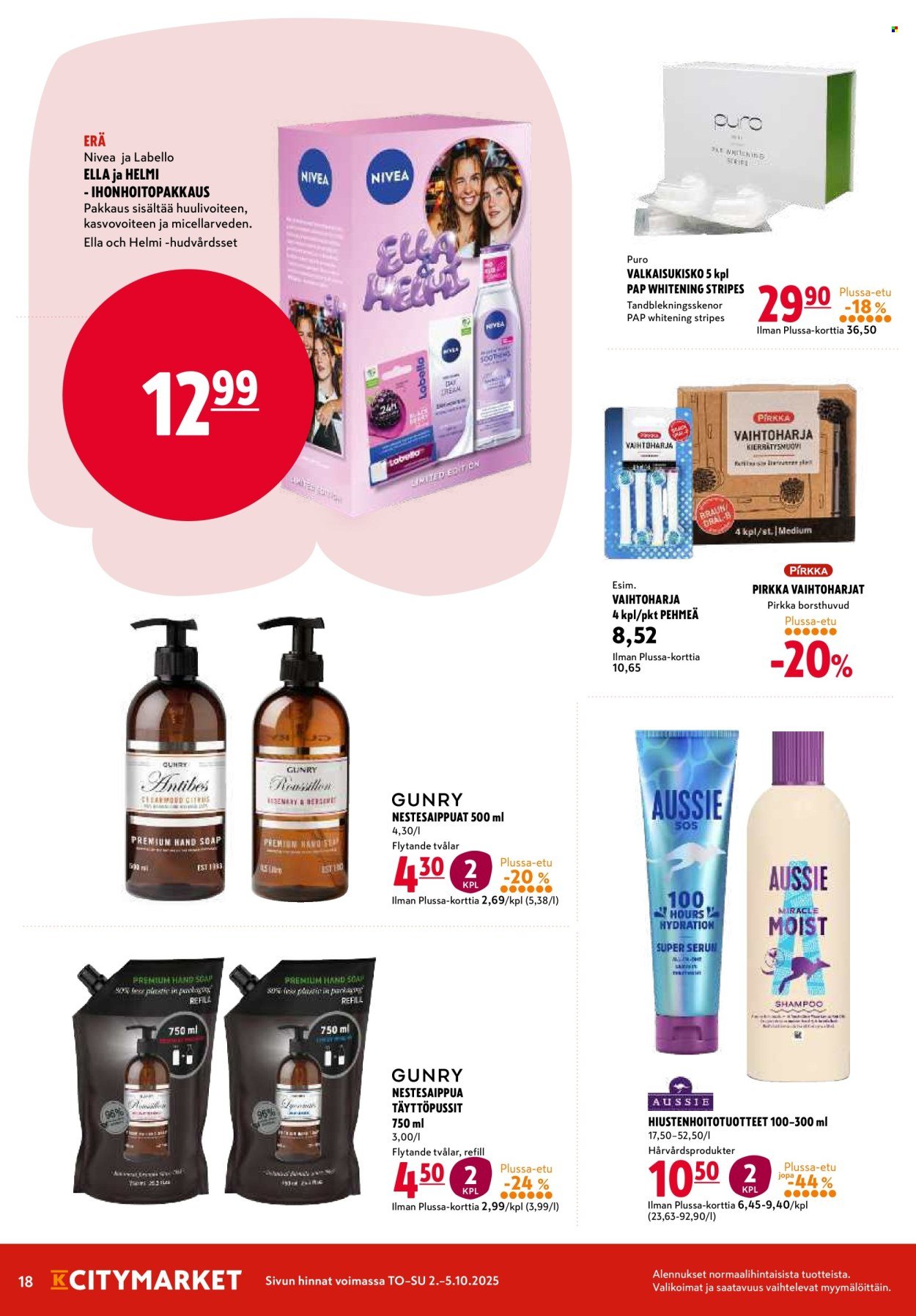 K-CITYMARKET tarjoukset - Alkaen TO 2.10.2025 (2025-10-02 - 2025-10-05)