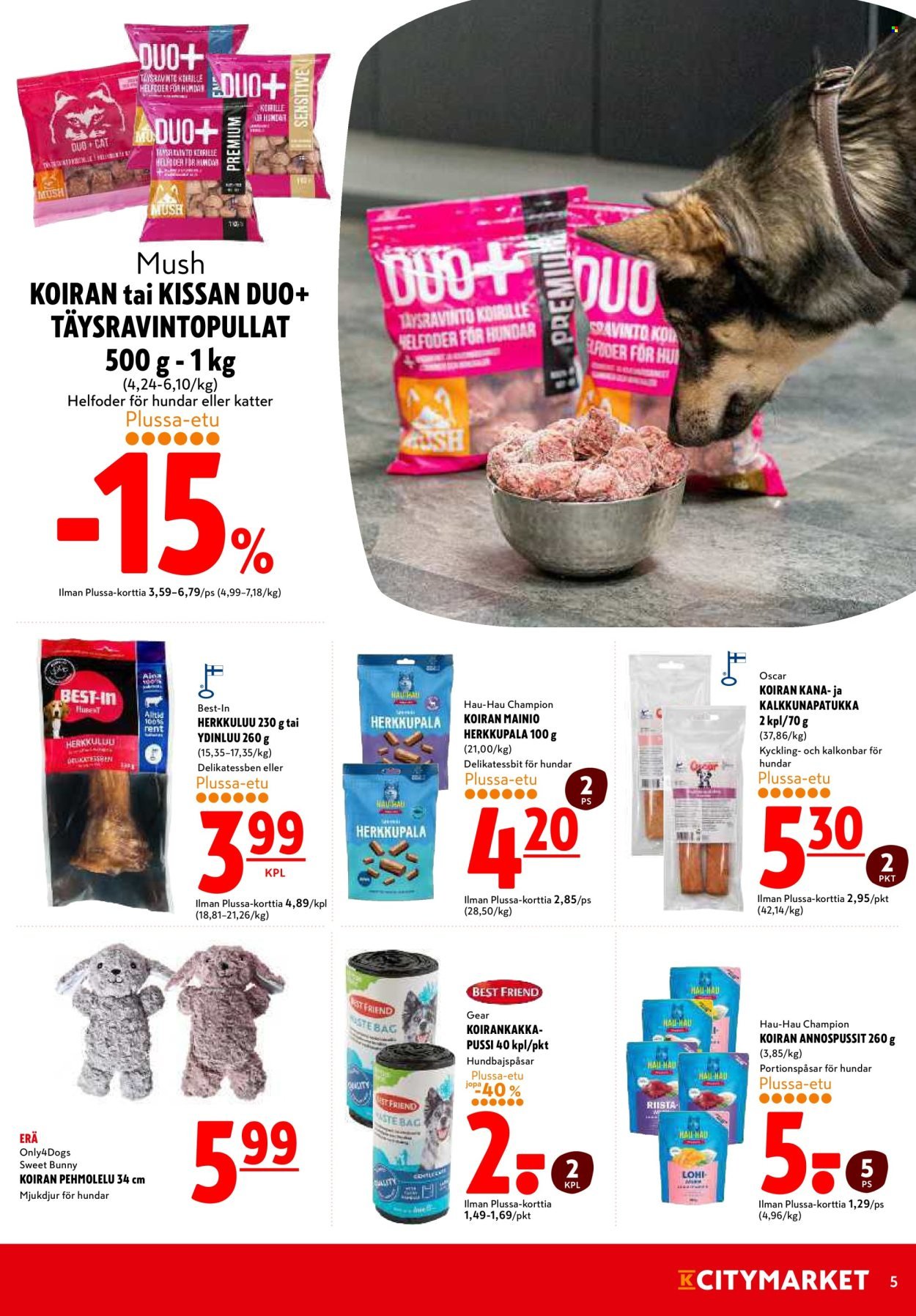 K-CITYMARKET tarjoukset - Alkaen TO 2.10.2025 (2025-10-02 - 2025-10-05)