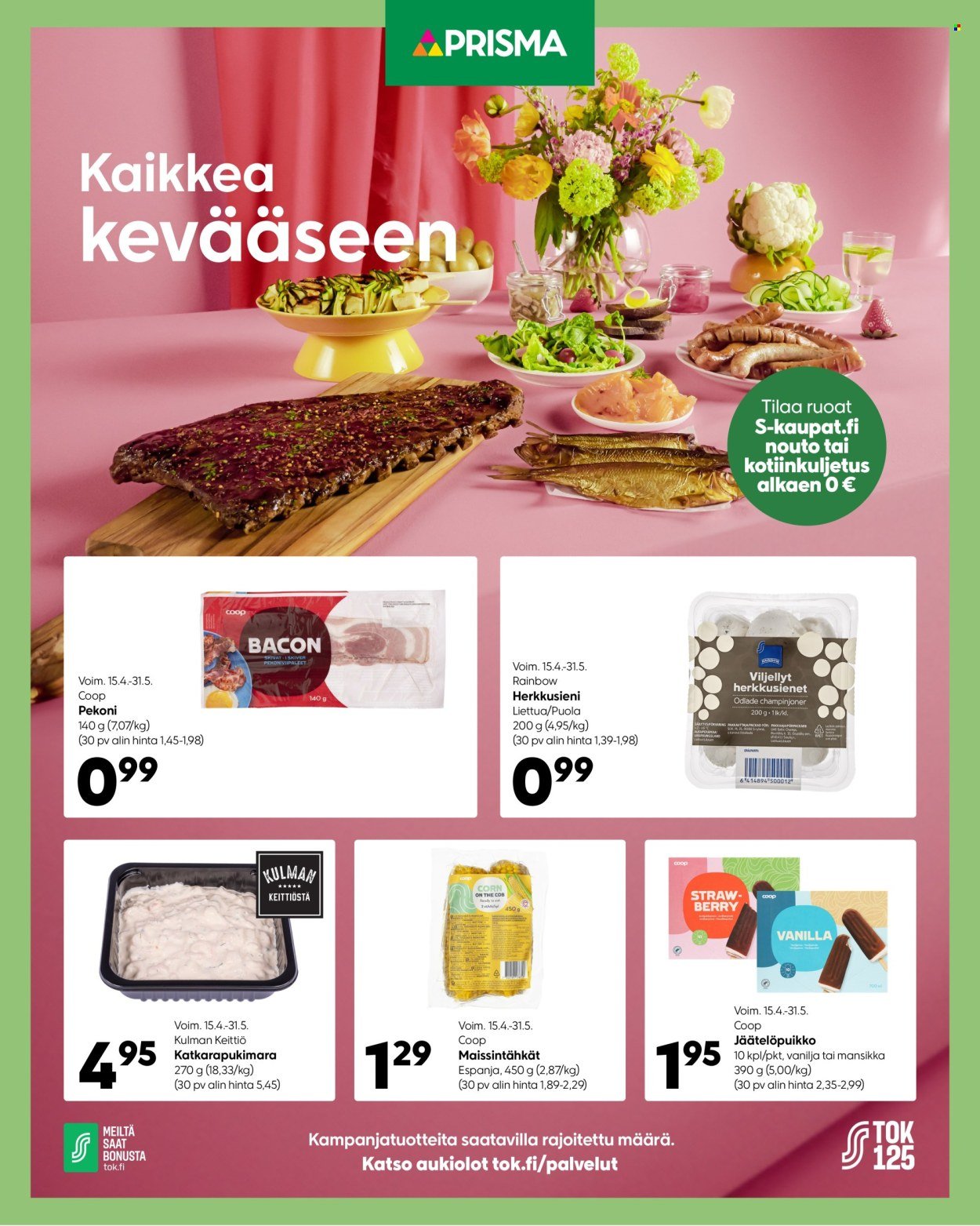 PRISMA tarjoukset - Alkaen KE 15.4.2026