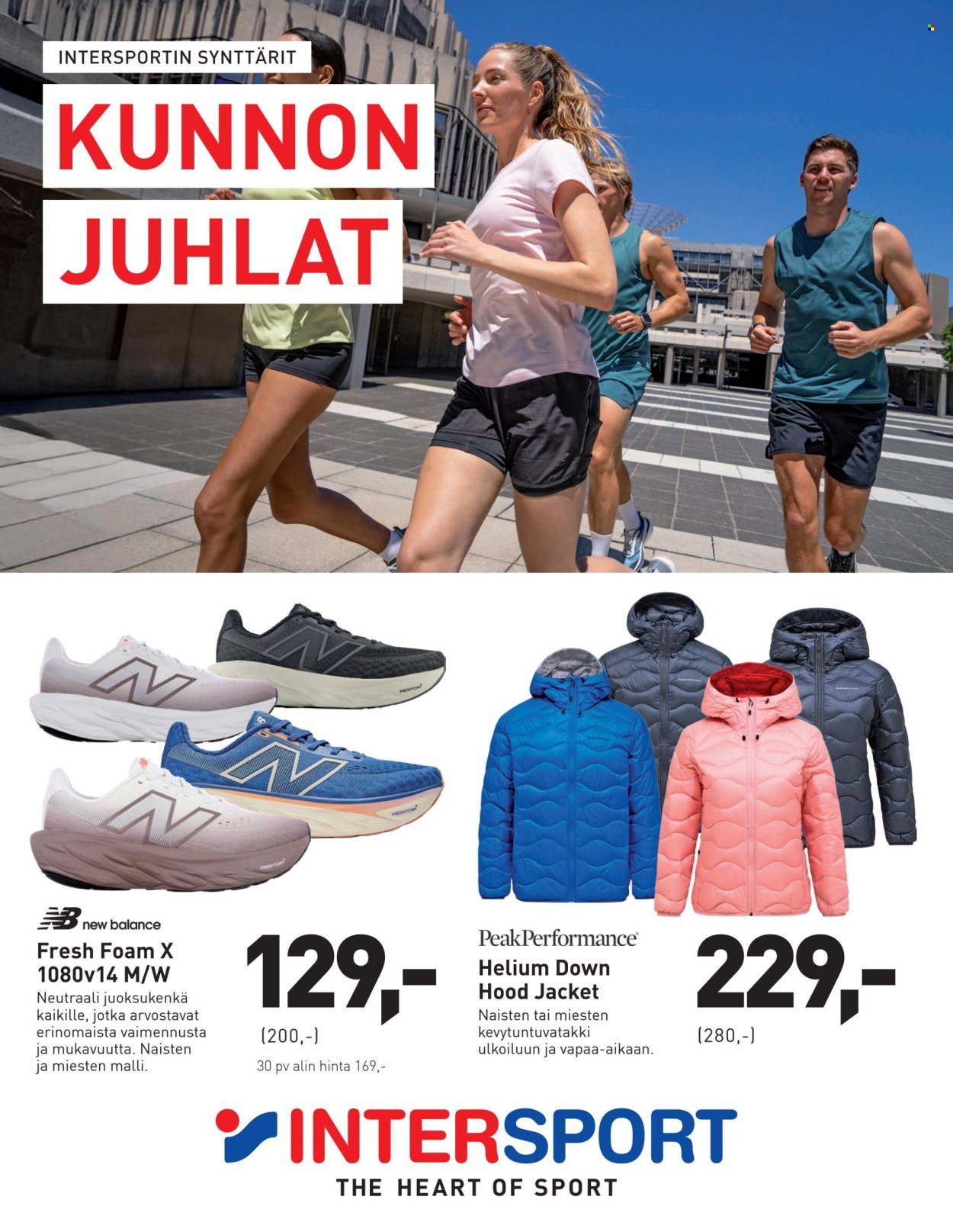 INTERSPORT tarjoukset - Kunnon juhlat