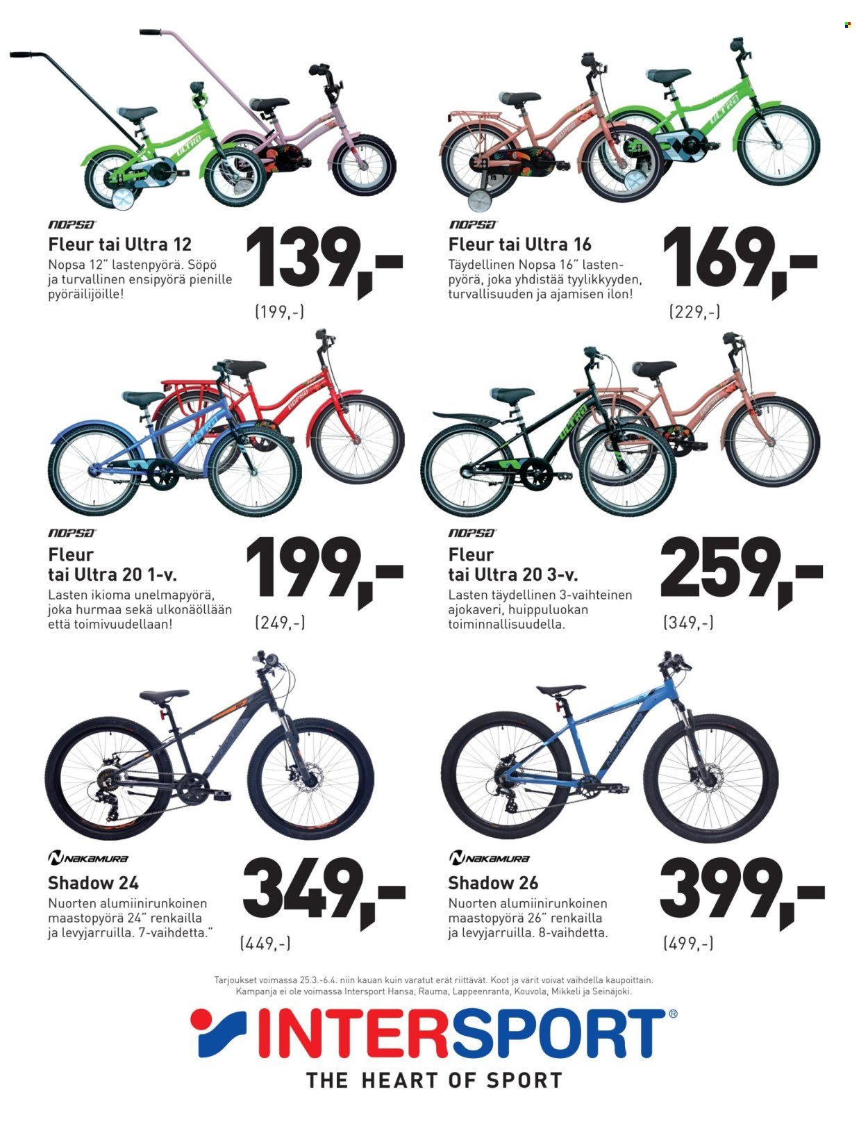 INTERSPORT tarjoukset - Kunnon juhlat