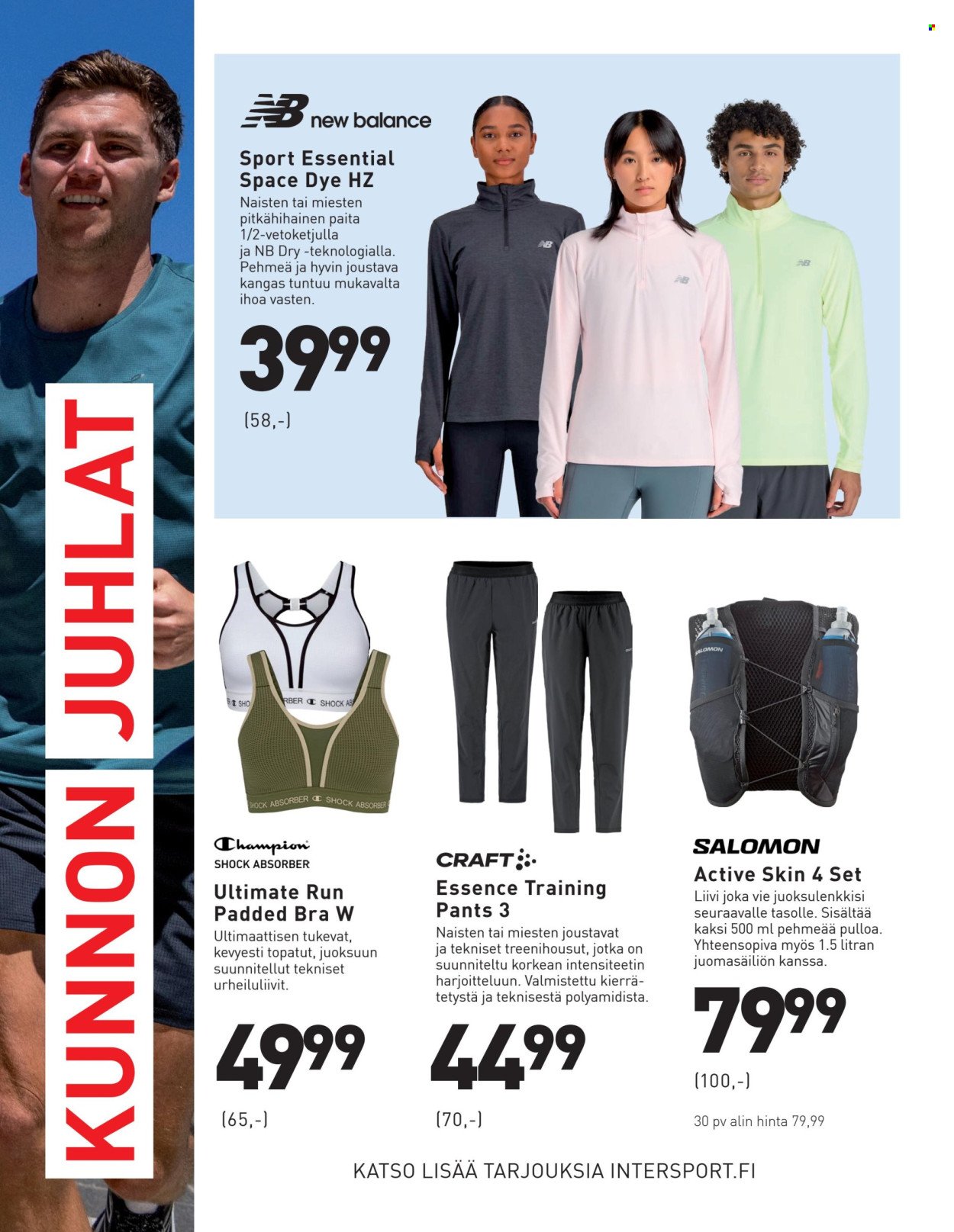INTERSPORT tarjoukset - Kunnon juhlat