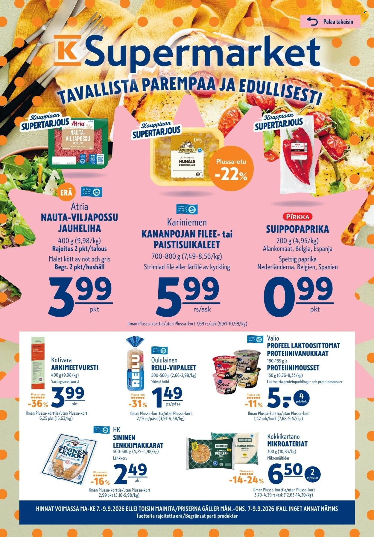 K-SUPERMARKET tarjoukset - Tavallista parempaa ja edullisesti