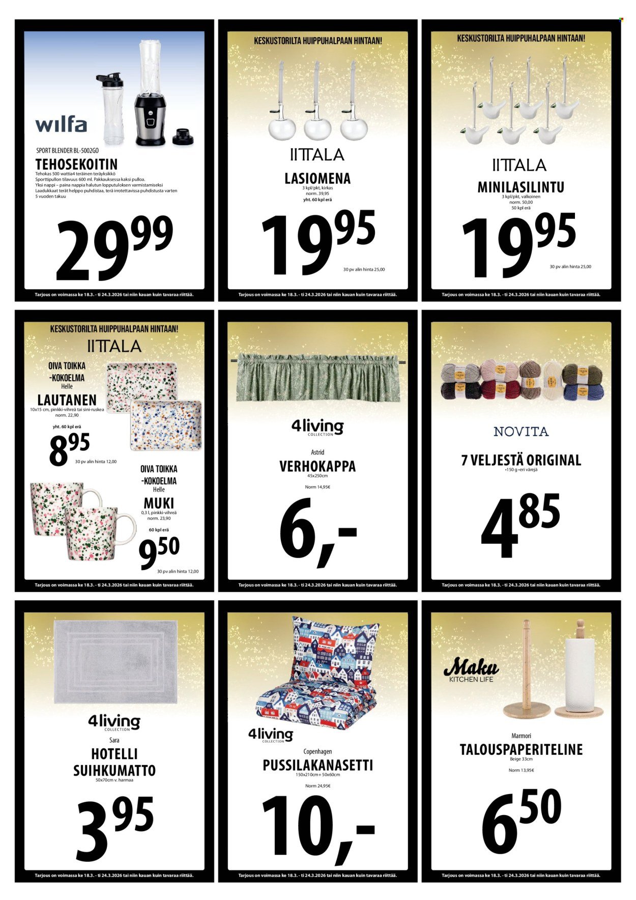 TUURI tarjoukset - Alkaen KE 18.3.2026