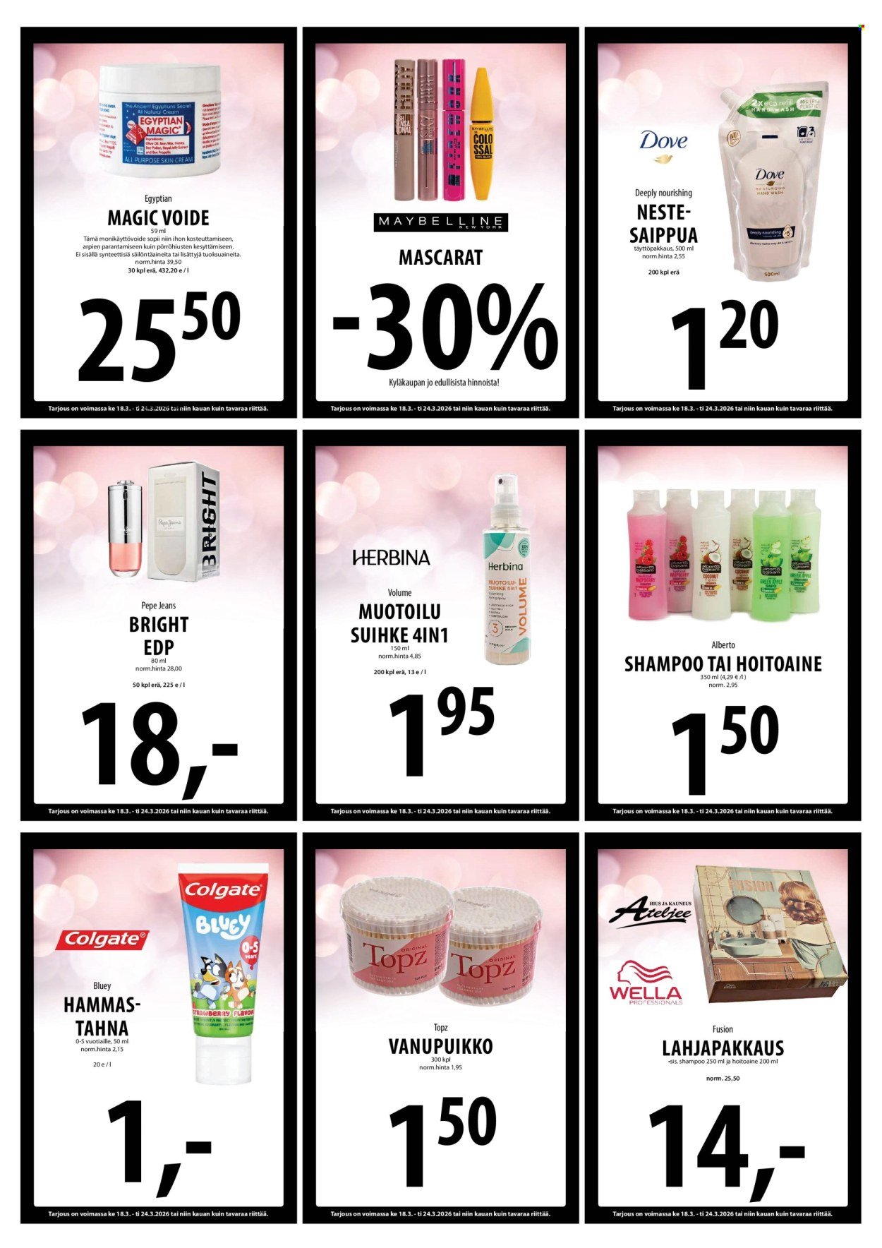 TUURI tarjoukset - Alkaen KE 18.3.2026