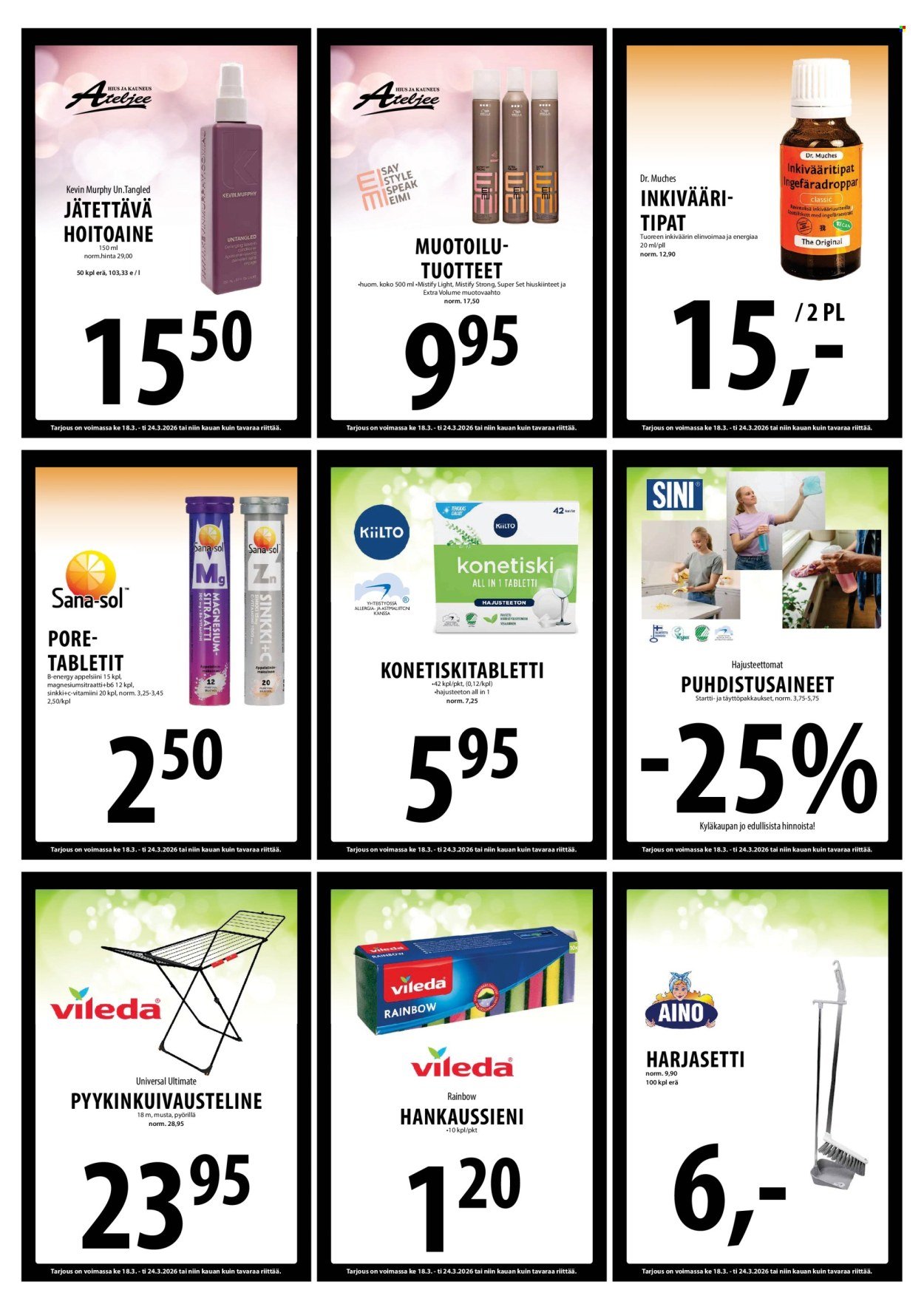 TUURI tarjoukset - Alkaen KE 18.3.2026