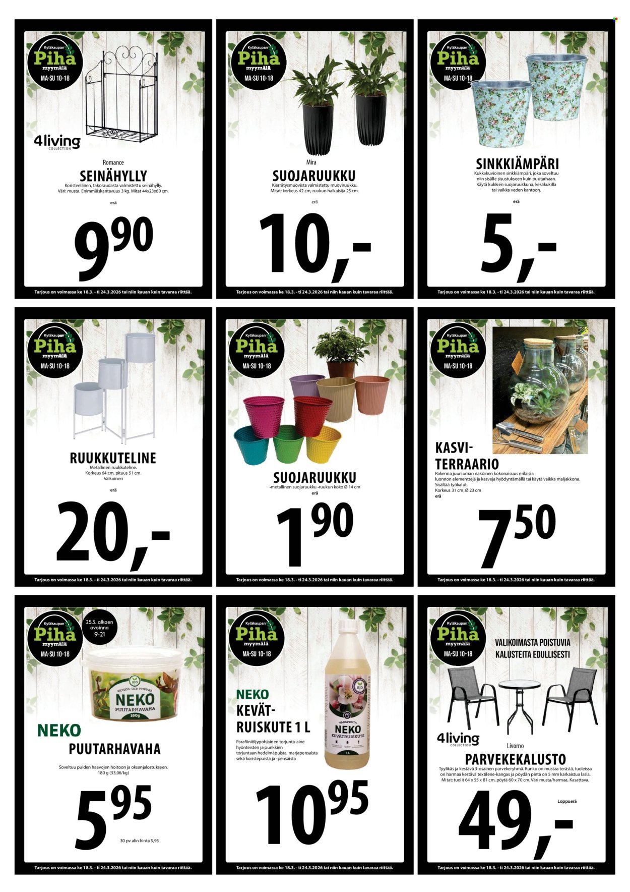 TUURI tarjoukset - Alkaen KE 18.3.2026