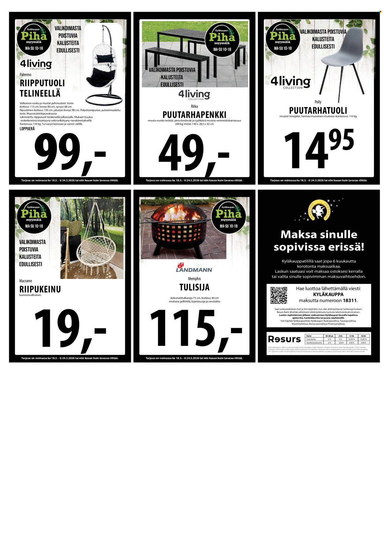 TUURI tarjoukset - Alkaen KE 18.3.2026