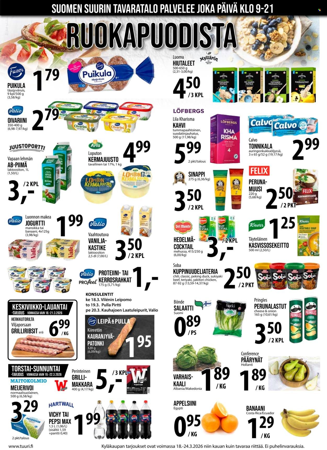 TUURI tarjoukset - Alkaen KE 18.3.2026