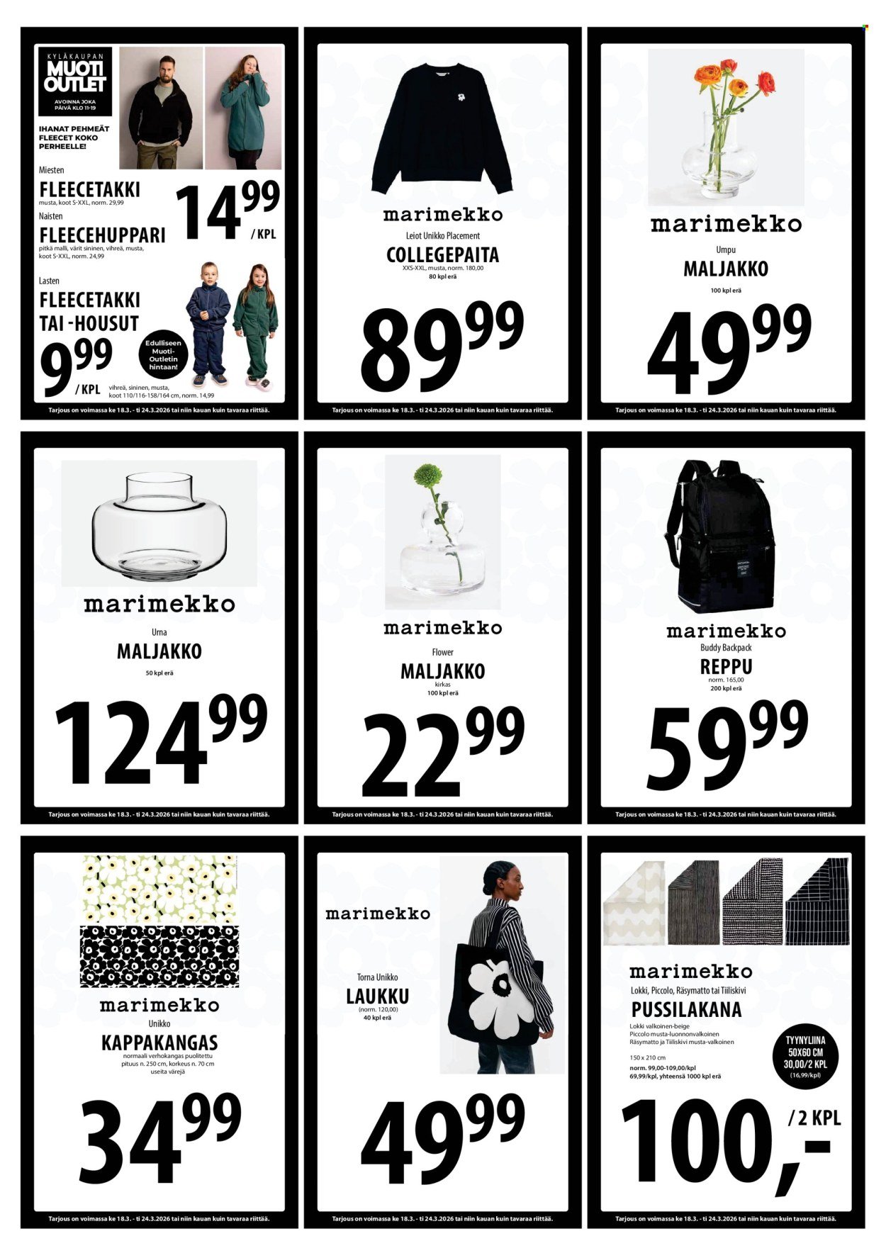 TUURI tarjoukset - Alkaen KE 18.3.2026