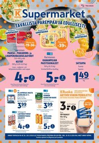 K-SUPERMARKET tarjoukset - Tavallista parempaa ja edullisesti