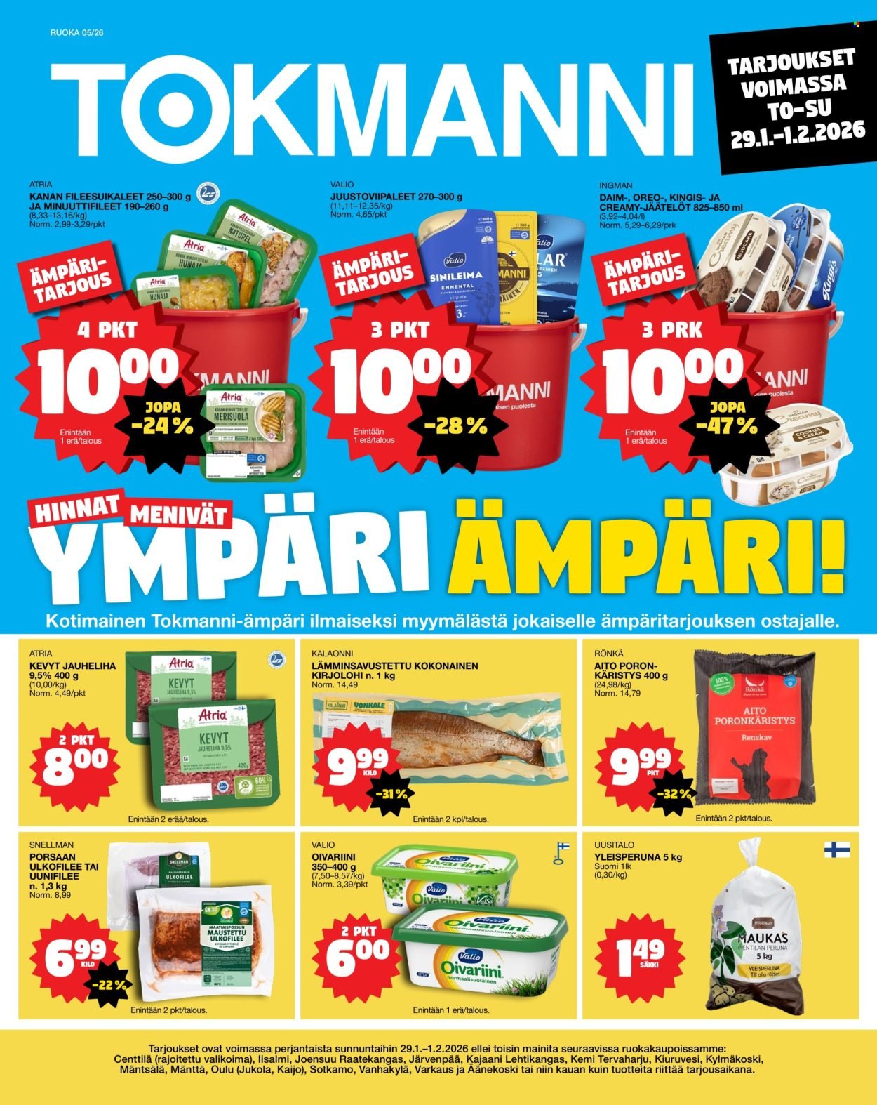 TOKMANNI tarjoukset - Ruokasanomat