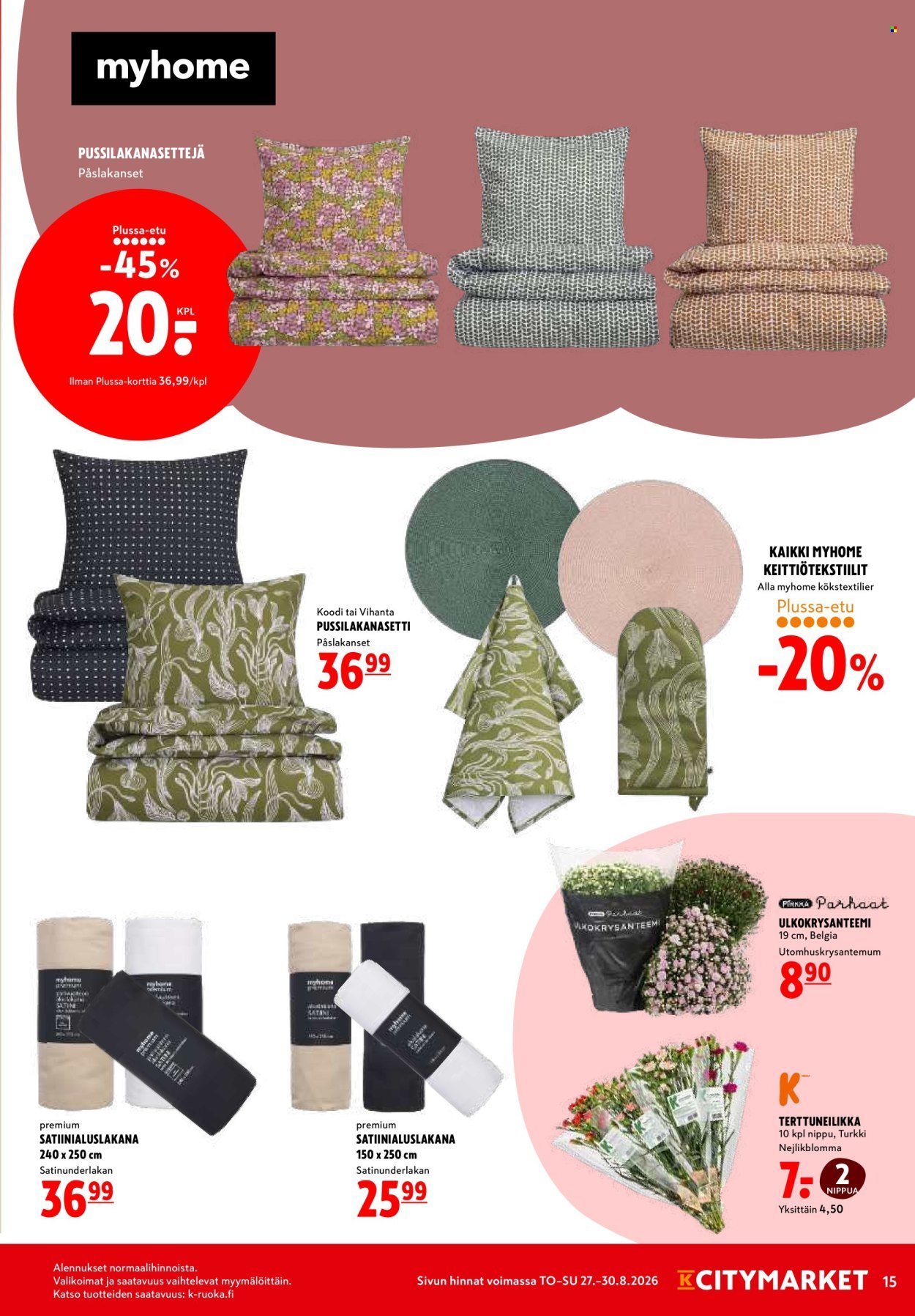 K-CITYMARKET tarjoukset - Alkaen TO 27.8.2026