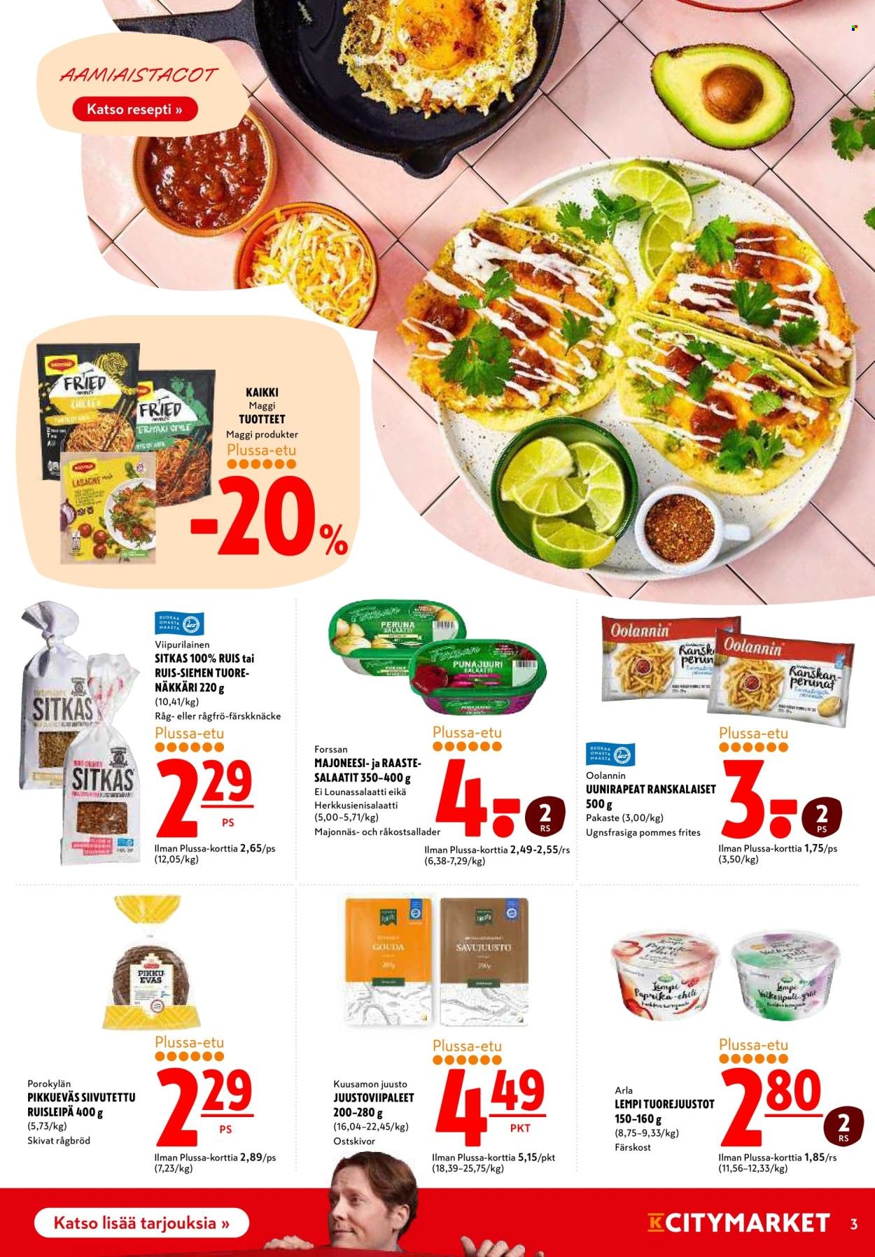 K-CITYMARKET tarjoukset - Alkaen TO 27.8.2026