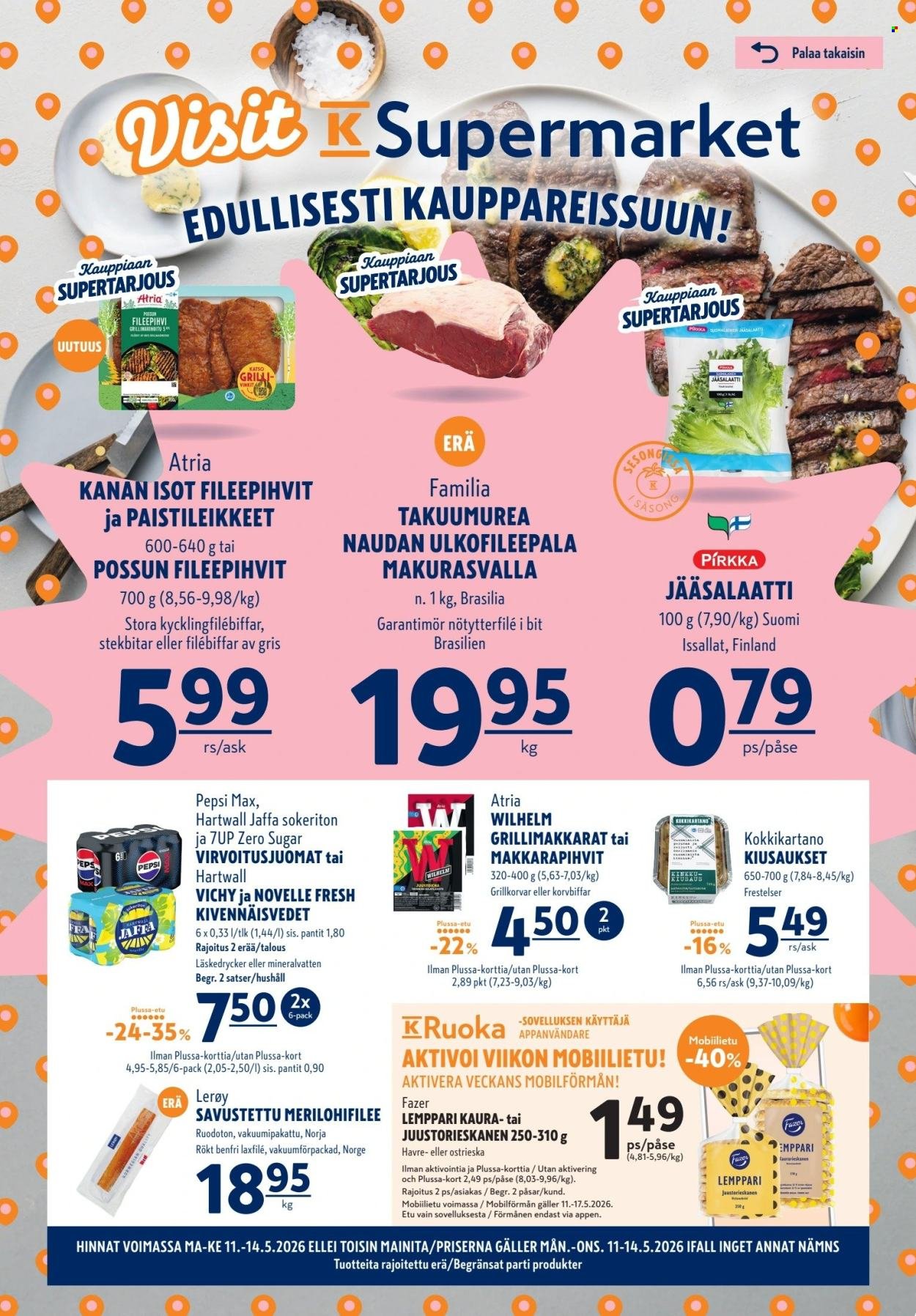K-SUPERMARKET tarjoukset - Edullisesti kauppareissuun