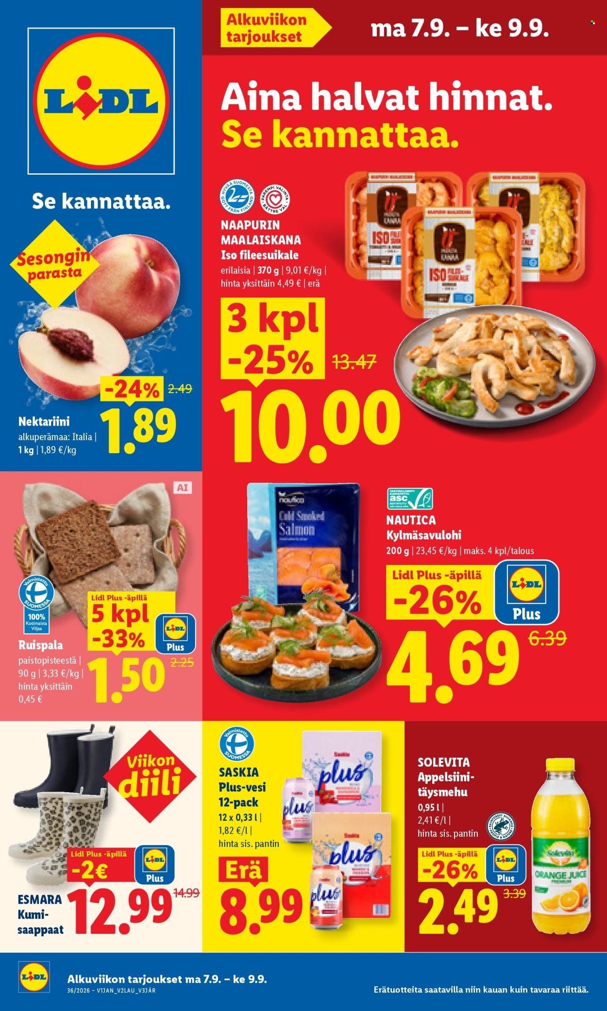 LIDL tarjoukset - Alkaen MA 7.9.2026