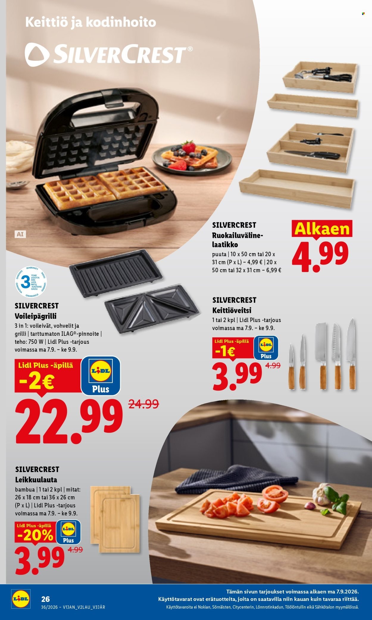 LIDL tarjoukset - Alkaen MA 7.9.2026