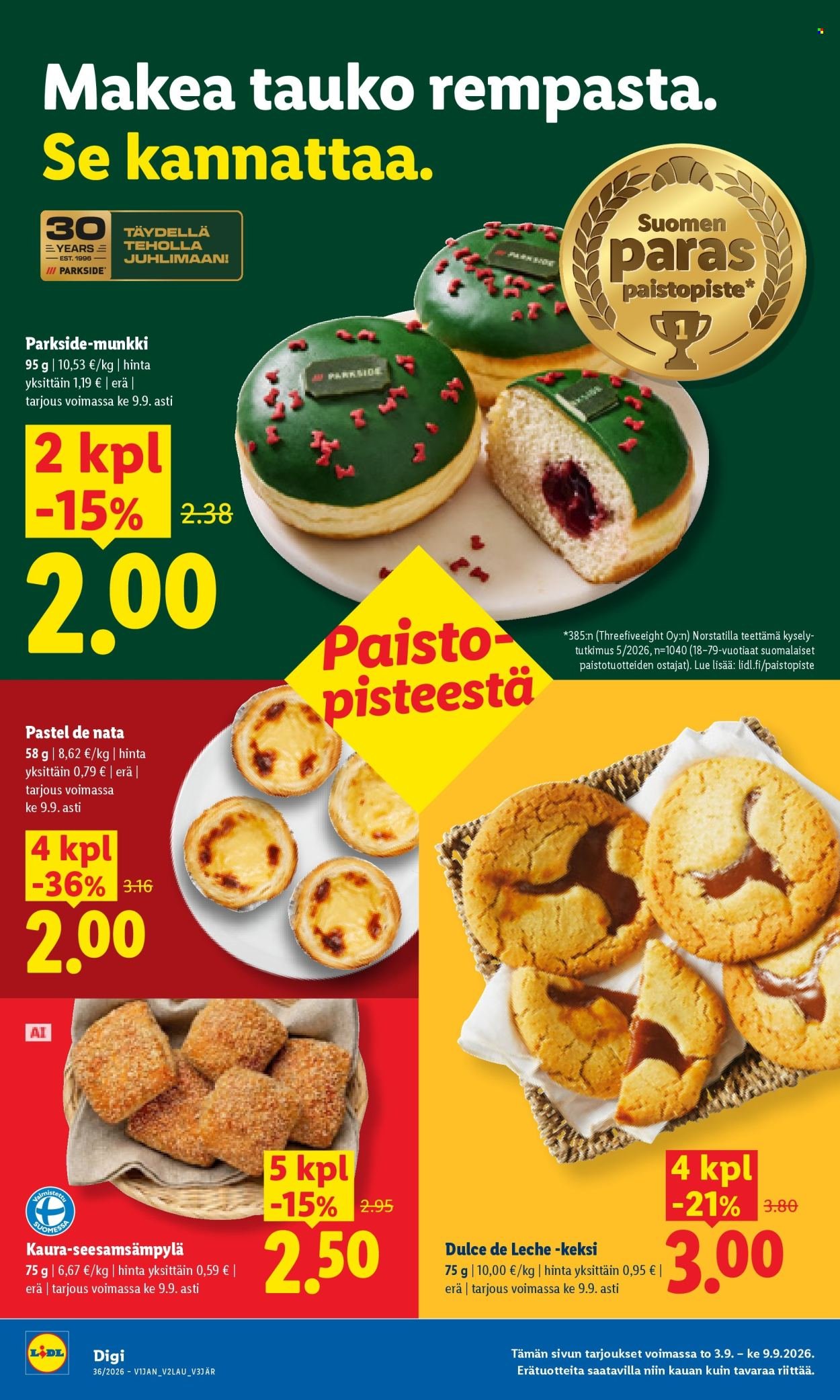 LIDL tarjoukset - Alkaen MA 7.9.2026