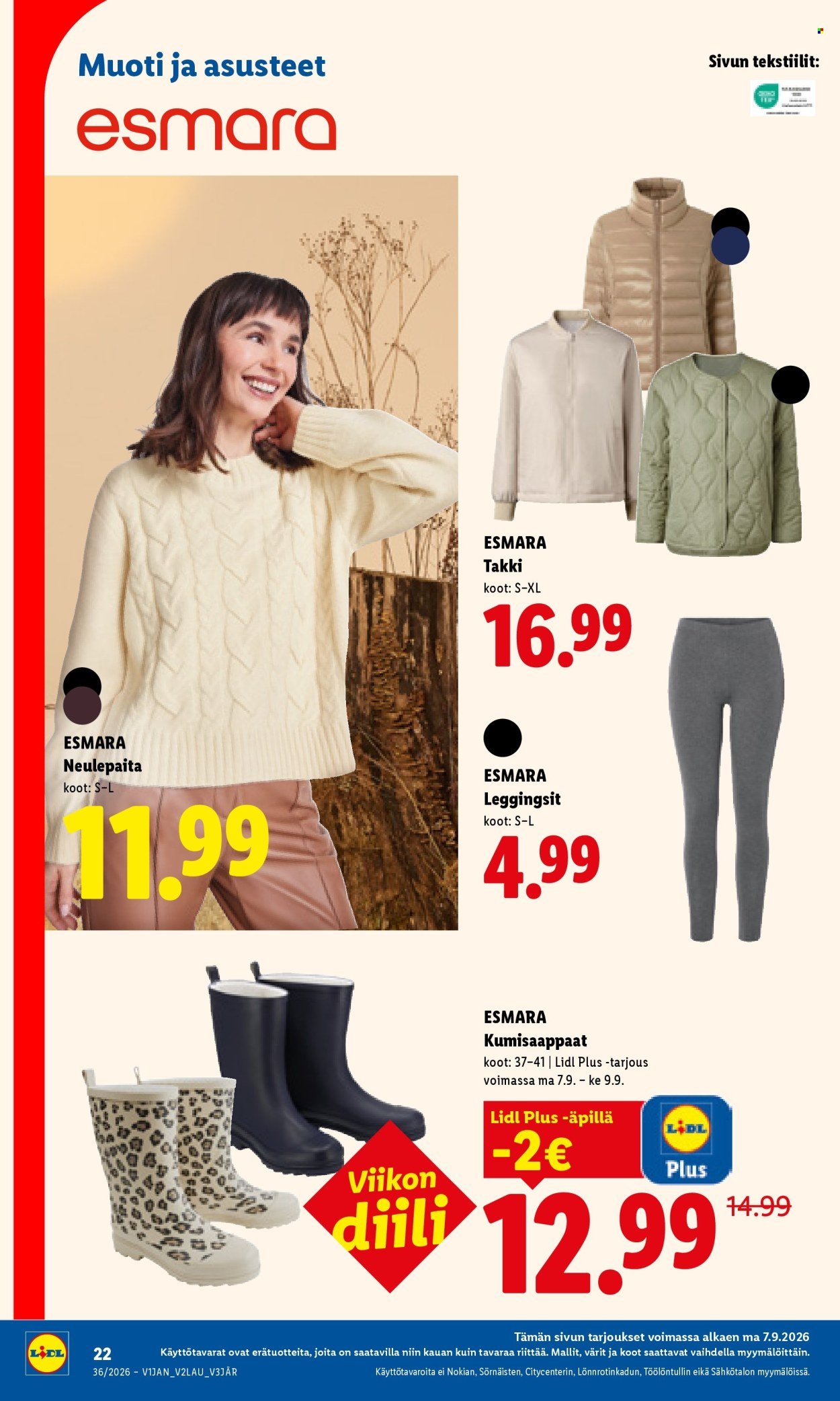 LIDL tarjoukset - Alkaen MA 7.9.2026