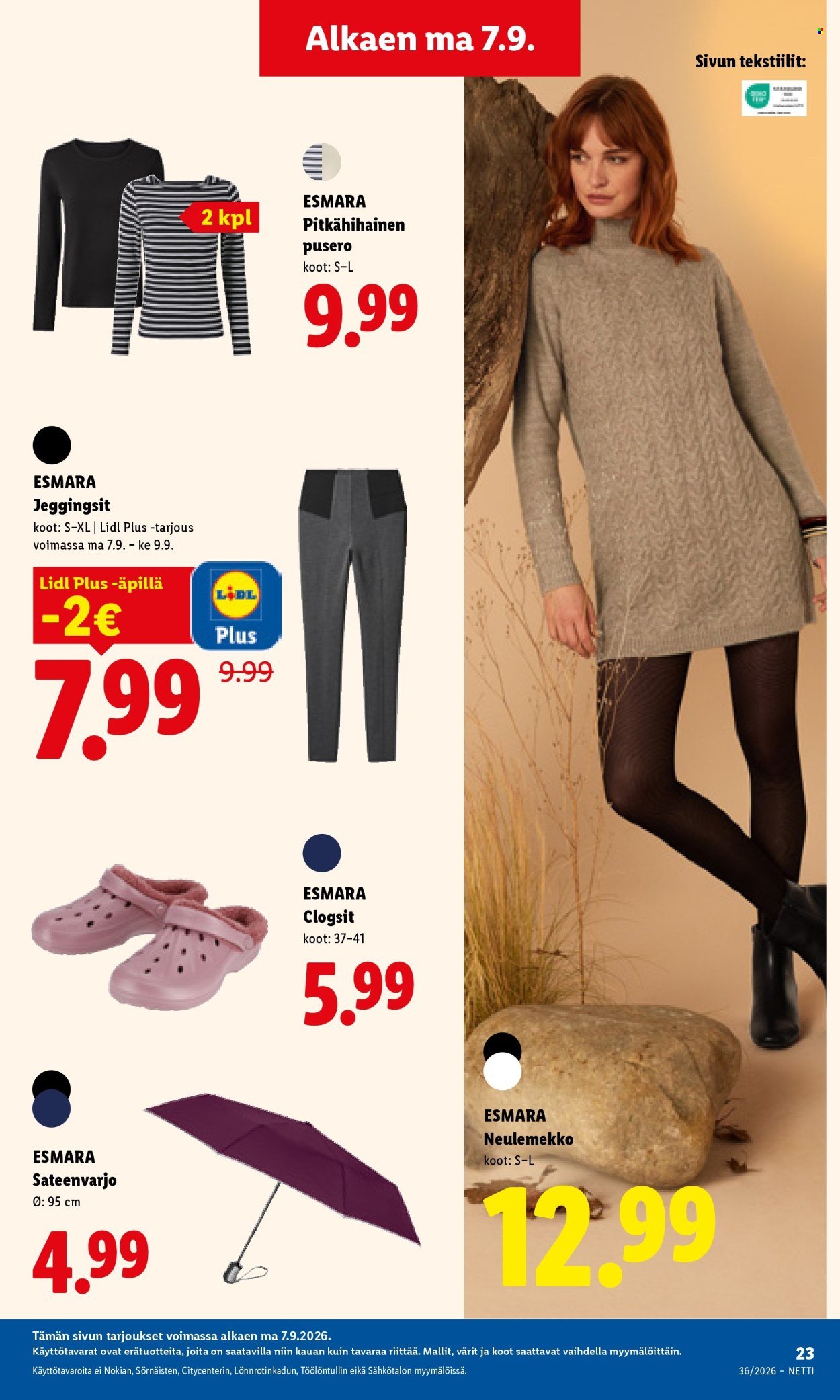 LIDL tarjoukset - Alkaen MA 7.9.2026