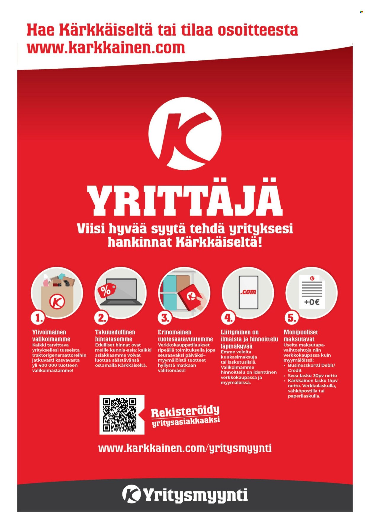 KÄRKKÄINEN tarjoukset - Viikko # 23 Kesäkuu 2026