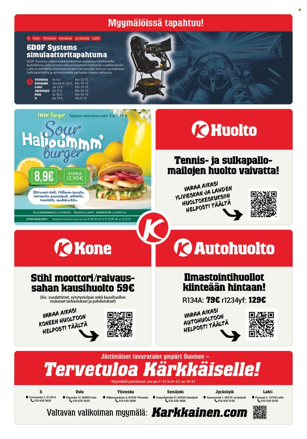 KÄRKKÄINEN tarjoukset - Viikko # 23 Kesäkuu 2026