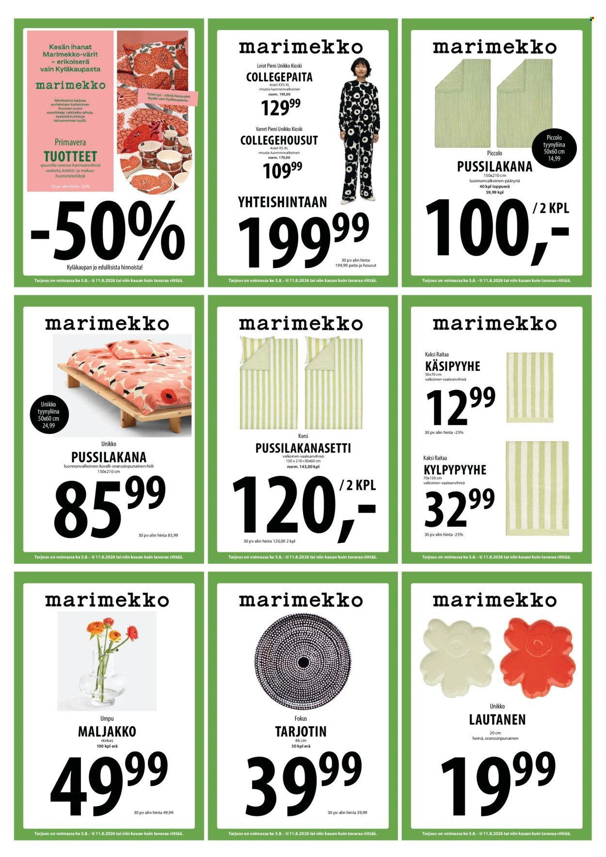 TUURI tarjoukset - Alkaen KE 5.8.2026