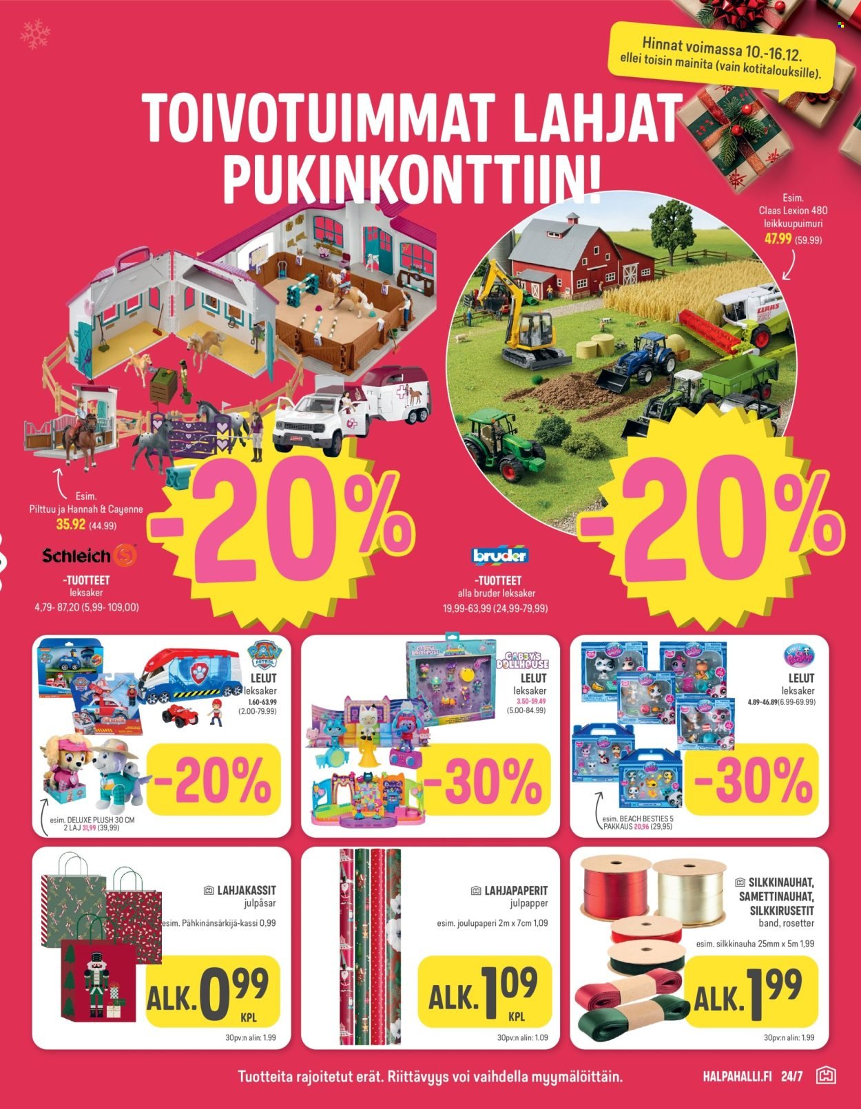 HALPAHALLI tarjoukset - Uusin tarjouslehtemme