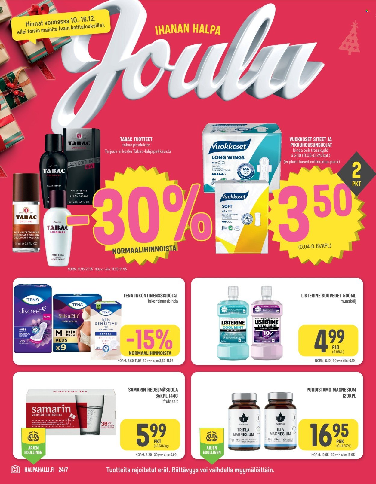 HALPAHALLI tarjoukset - Uusin tarjouslehtemme