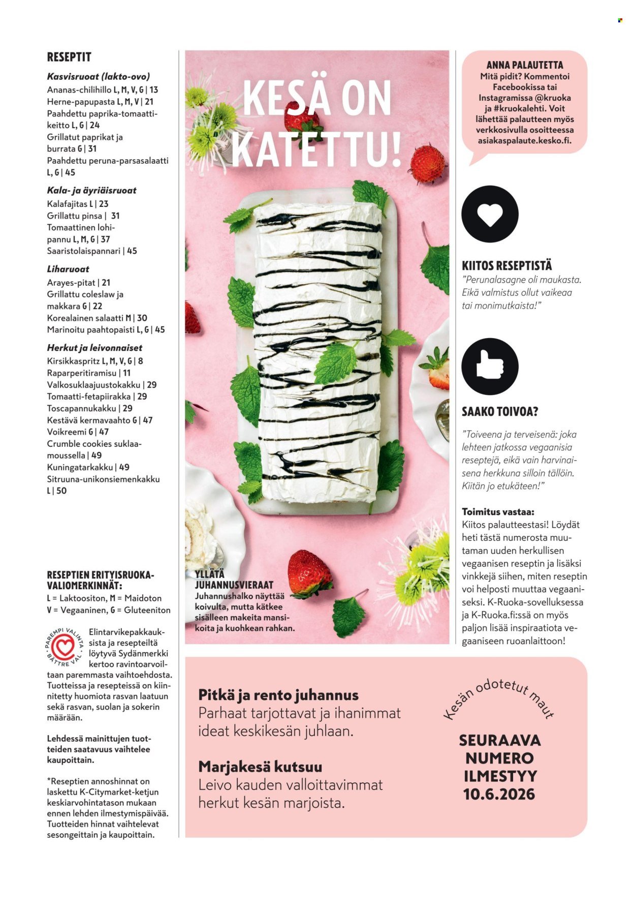 K-MARKET tarjoukset - K-Ruoka